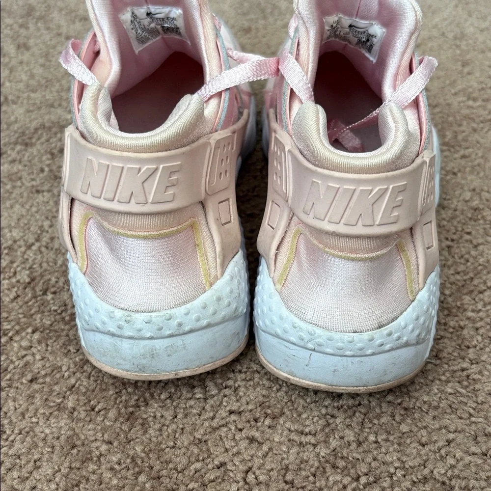 Light Pink Nike Huarache Sneakers